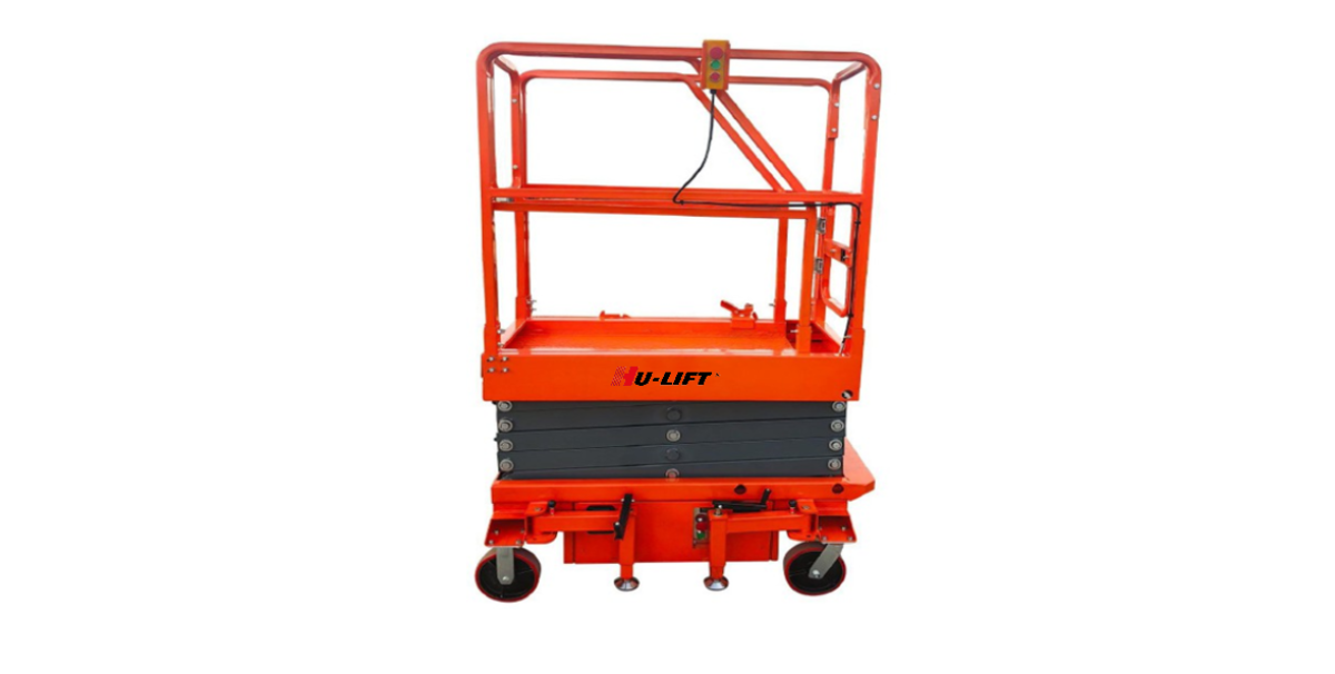 Plataforma elevadora tijera semi eléctrica SJY